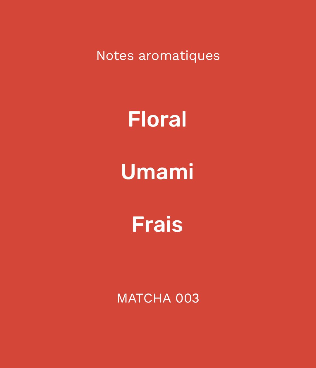 MATCHA 003 - Le nouveau matin