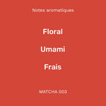 MATCHA 003 - Le nouveau matin
