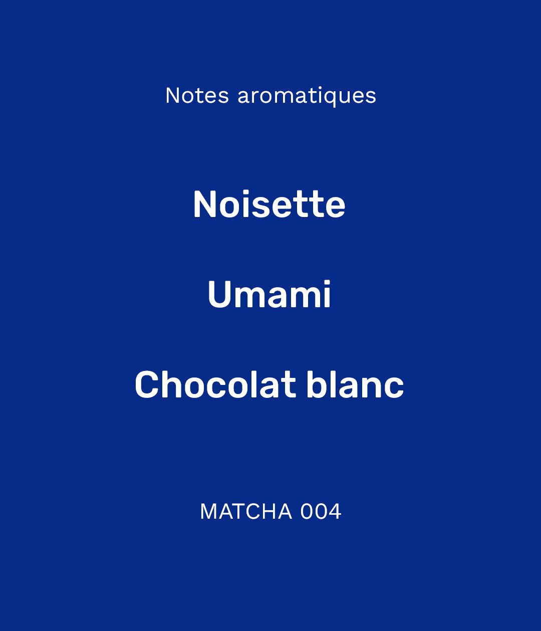 MATCHA 004 - Le nouveau matin